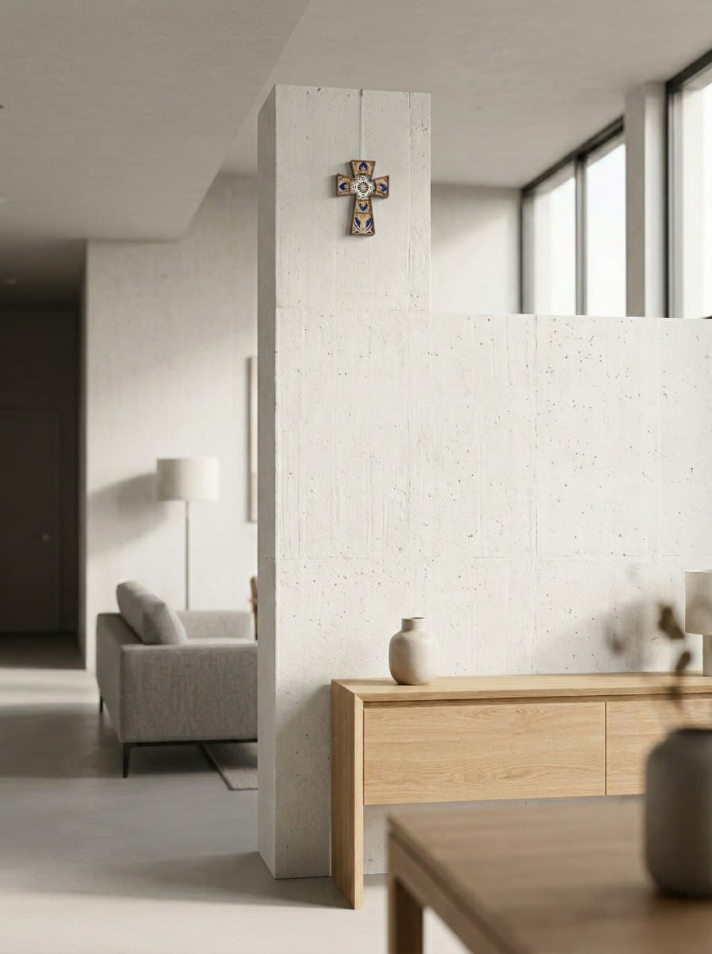 Easter Mandala Cross